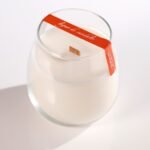 XSENSES CANDLE WITH WOODEN WICK, SANDALWOOD ML.400