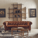 wooden armrests