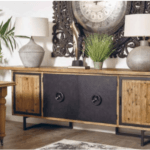 4-door sideboard console