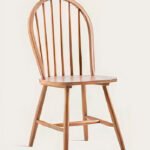 Chair made of solid wood