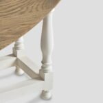 white lacquered wooden