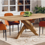 solid wood table