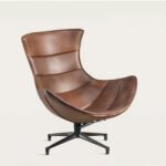 Swivel armchair
