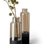 Linus Large Vase – Mirrored Nickel-Plated (45 cm)