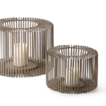 Oslo Low Lantern Small-Powder Coated Steel & Glass