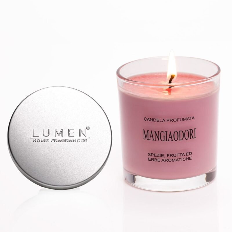 VEGETABLE CANDLE ODOUR EATING ALUMINUM LID 150 ML