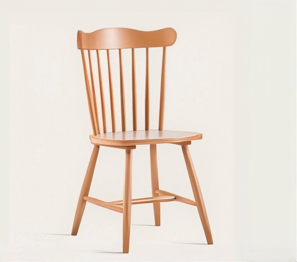 Chair made of solid wood