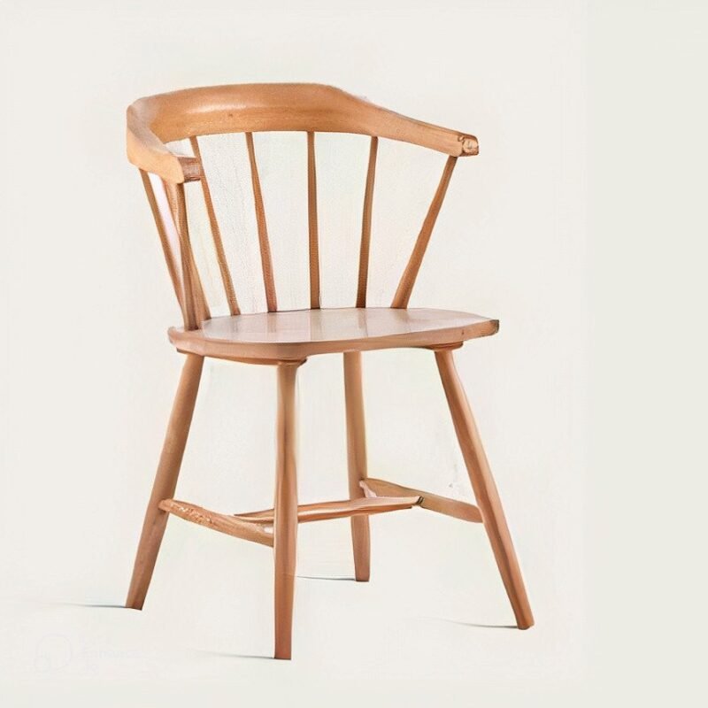 Chair made of solid wood