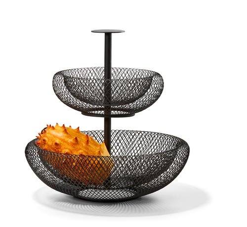 Mesh Decorative Cage – Powder-Coated Steel (29cm)