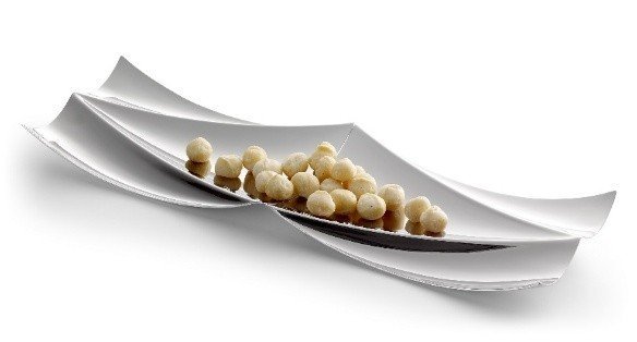 Snack Plate Set(2Pieces) Mirror Polished S