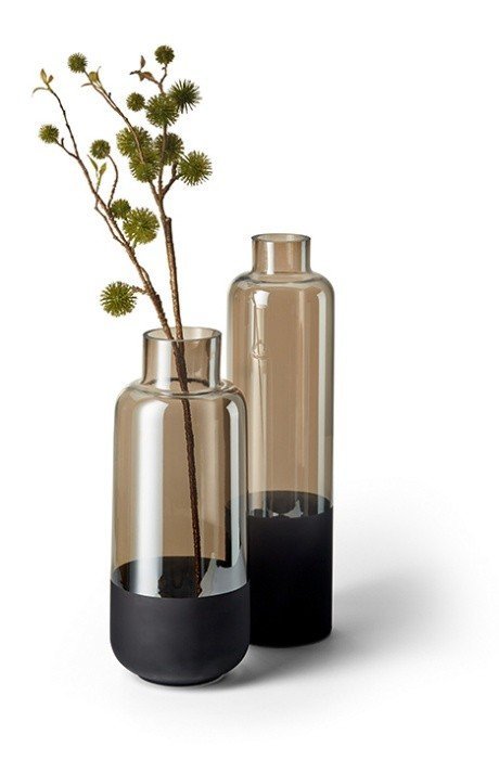 Linus Large Vase – Mirrored Nickel-Plated (45 cm)