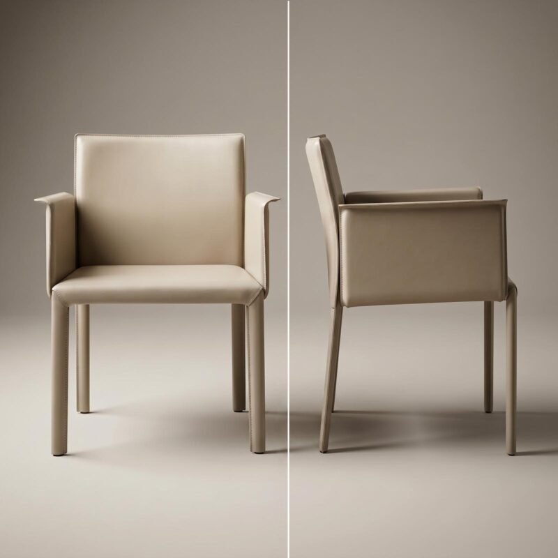 Sophie Chair, Natural leather